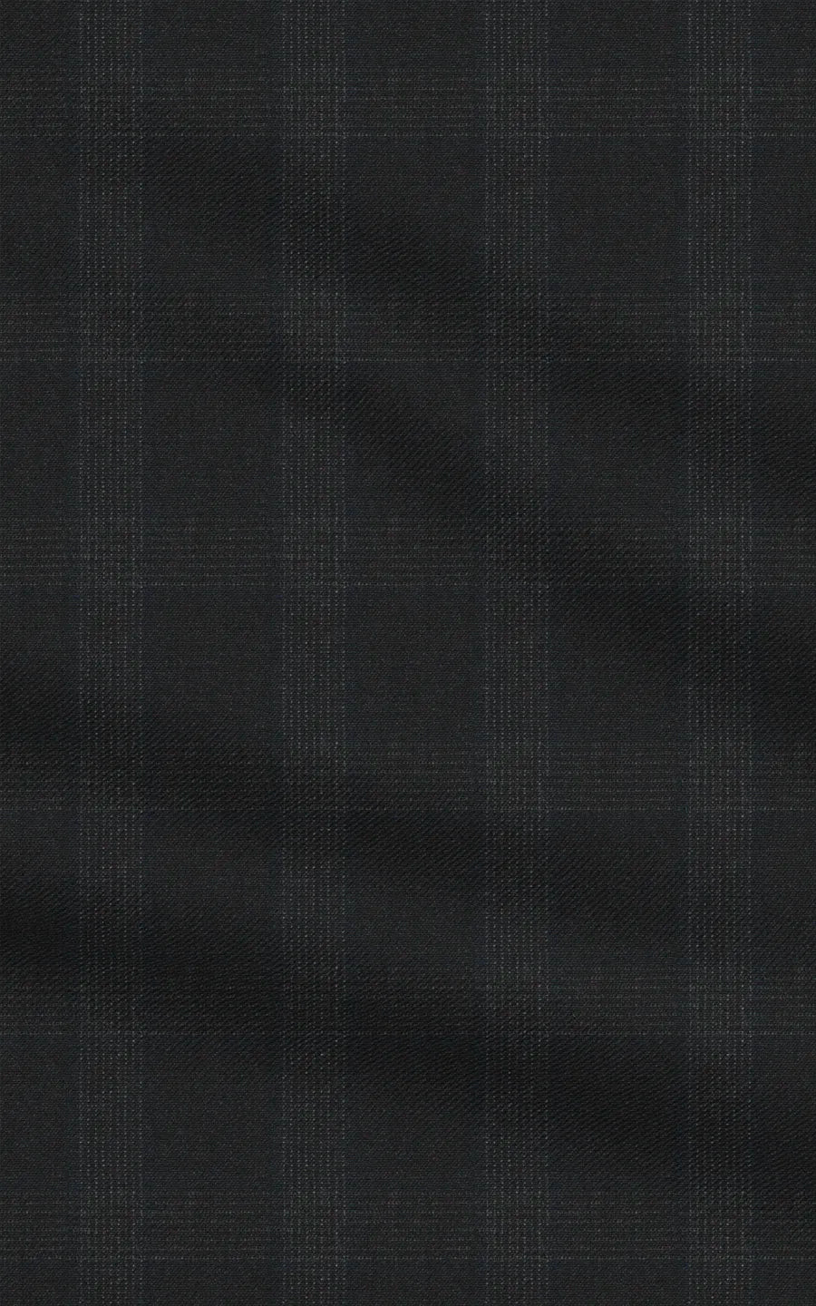Blue Charcoal Checks Wool Suit