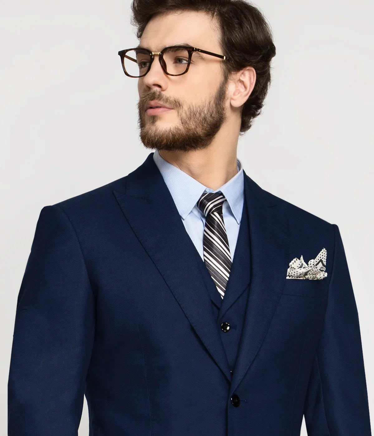British Navy Wool Suit