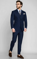 British Navy Wool Suit