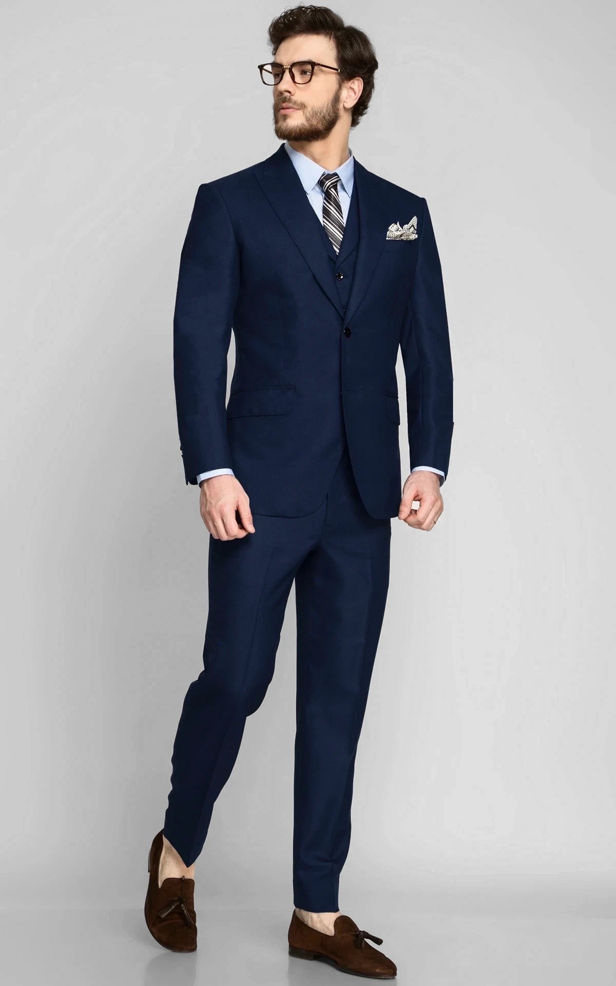 British Navy Wool Suit