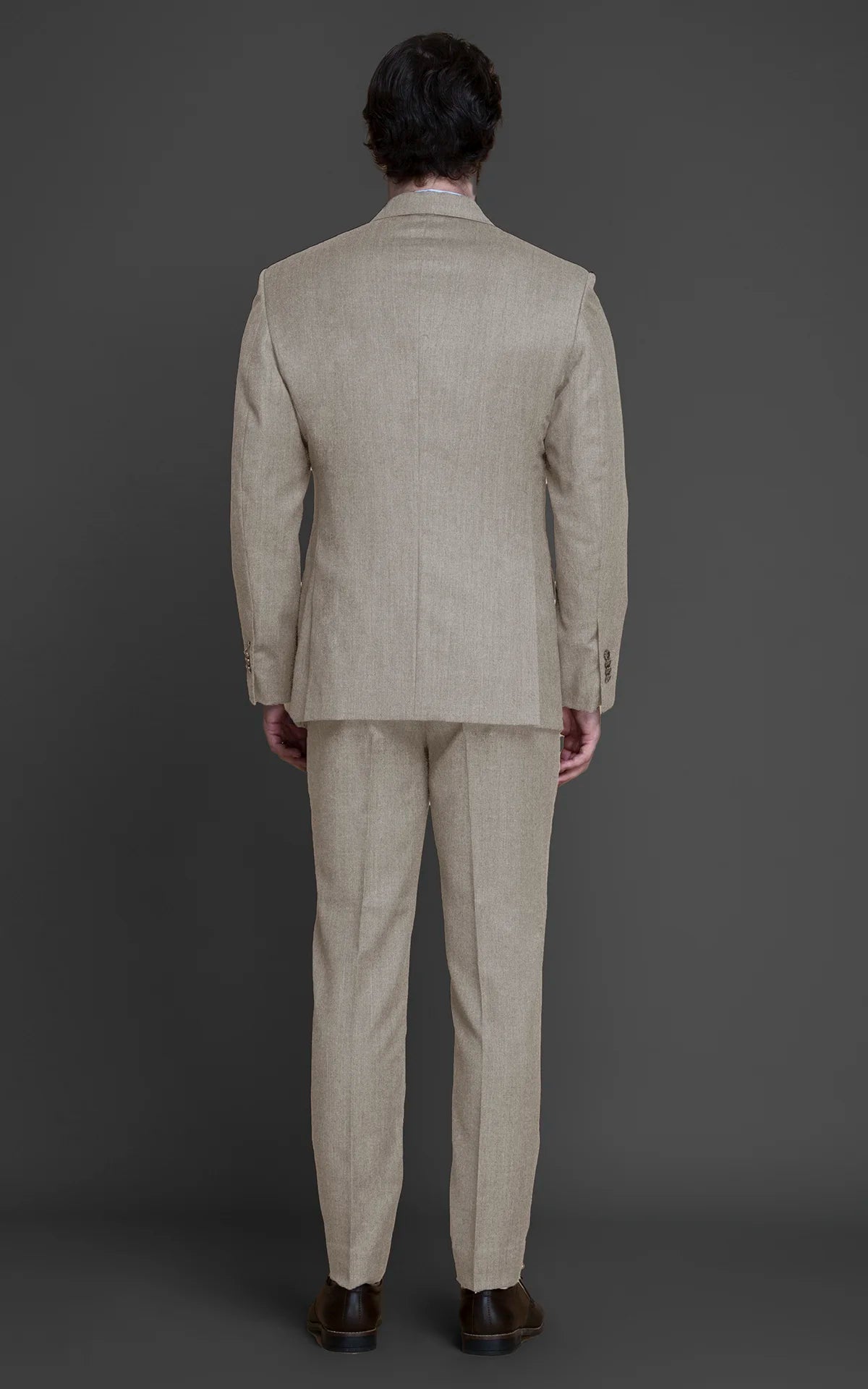 Hampstead Khaki Flannel Suit